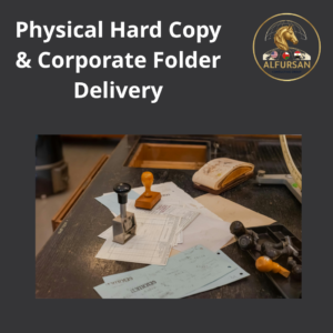 Physical Hard Copy & Corporate Folder Delivery